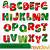 christmas alphabet letters printable free