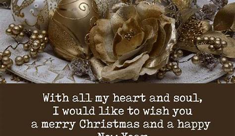 Christmas And New Year Wishes For Daughter