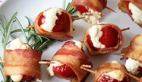 Christmas Bacon Appetizers Goat Cheese Dates