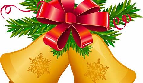 Traditional Golden Christmas Bell PNG Image - PurePNG | Free