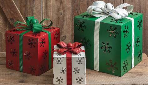 Christmas Box 3 1pc pc Gift Large Present Wrapping Ribbon Festive