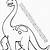 christmas brontosaurus coloring page
