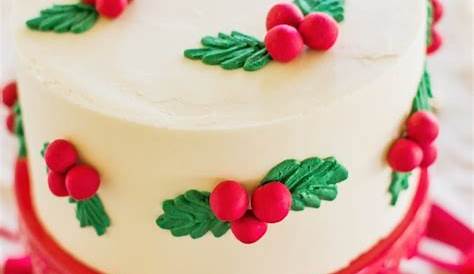 Christmas cake in 2023 | Christmas cake, Cake designs birthday, Cake