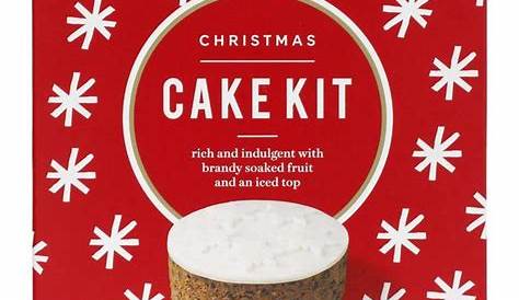 Christmas Cake Kit M&s