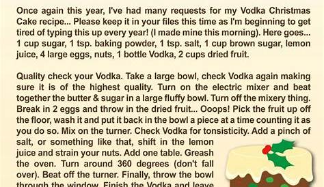 Christmas Cake Vodka Recipe 10 Best s Yummly