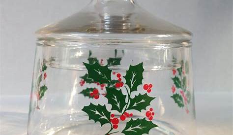 Christmas Candy Dish With Lid