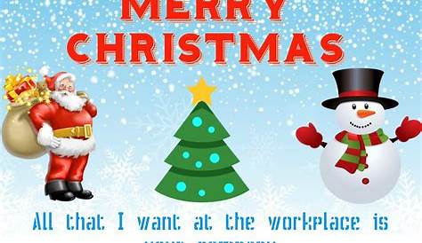 Christmas Cards For Coworkers Merry Wishes Colleagues Or WishesMsg