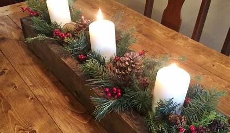 Christmas Centerpiece Rustic s For Tables Wooden Barrel Flower Arrangements