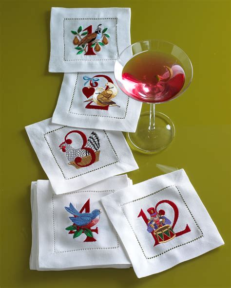 Ambiente Christmas Eve Cocktail Napkin, 20 Ct