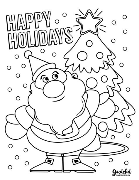 Christmas Coloring Pages For Kids Online Coloring Home