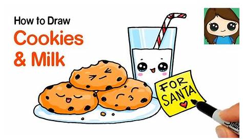 How to Draw Cookies and Milk for Santa Easy - Çocuk Gelişimi, Çocuk