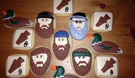 Christmas Cookies Duck Dynasty Looks Like Someone Ate Santa’s Leftover !!! Merry