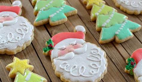 Christmas Cookies Icing Cookie Frosting