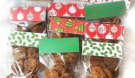 Christmas Cookies In A Bag