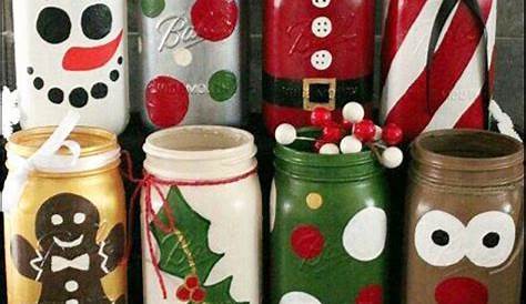 Christmas Craft Jar Ideas DIY Holiday Mason Floating Candle