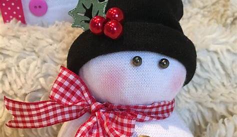 Christmas Crafts Snowman Easy Holiday Decoration Happiness Is Homemade