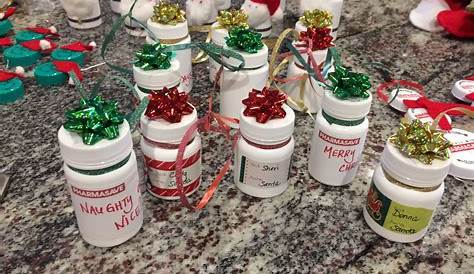 Christmas Crafts Using Pill Bottles