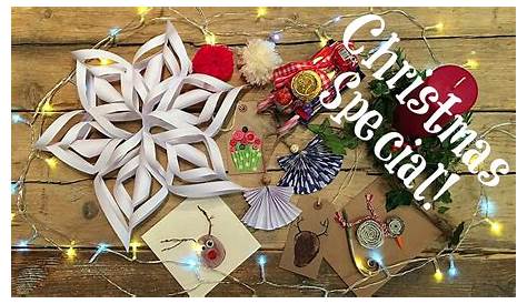 Christmas Crafts Youtube 5 Diy 5 Minute YouTube