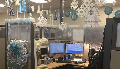 Christmas Decorating Ideas For The Office Cubicle Decoration me