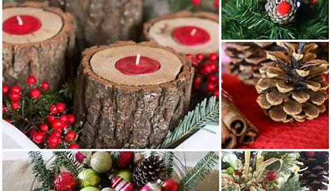 Christmas Decoration Ideas With Natural Materials Tree s Made From 20 To