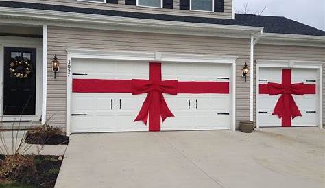 Christmas Decorations Garage Door Pin On 2018