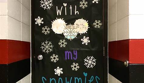 Christmas Door Decorating Ideas For Kindergarten Preschool Holiday Decorations