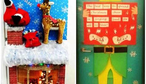 Christmas Door Decoration Ideas Funny 25 Cheerful And Beautiful Winter s For