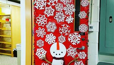 Christmas Door Ideas For Work