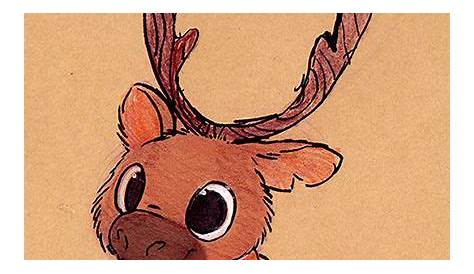 Christmas Drawings Reindeer