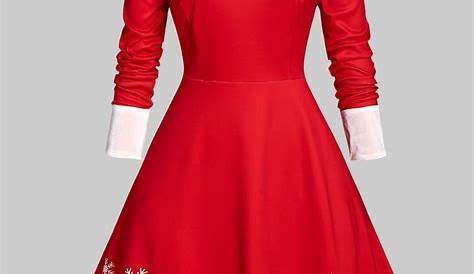 Christmas Dress Hire Trees Mrs Claus Vacation Tree