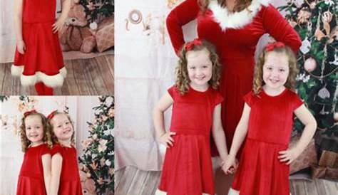 Christmas Dresses Matching OMG! How Cute Is This Sister Set Of !!!!!