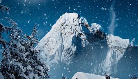 Christmas Eve Wallpaper For Iphone Small Village Winter IPhone s Free Download