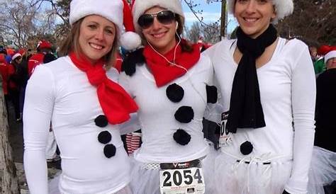 Christmas Fancy Dress Running Outfit