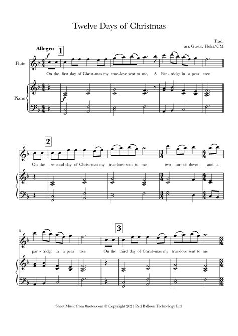 Easy Cello Christmas Sheet Music Songs, Printable [PDF]