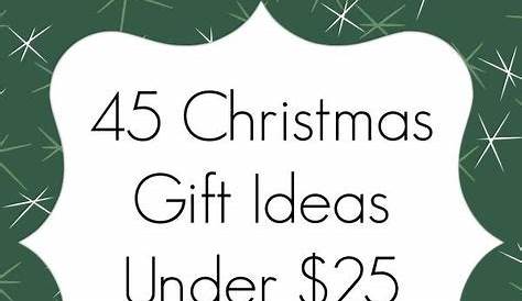 Christmas Gift Ideas For 25 Or Less 00 Unisex EHomeDecor Explore More