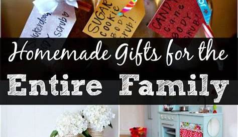 Christmas Gift Ideas For Family Diy