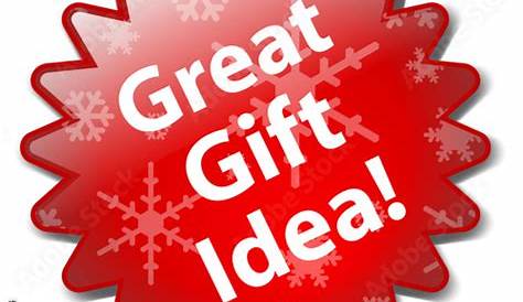 Christmas Gift Ideas Logo Design Vector Stock Store Shop