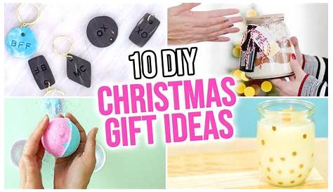 Christmas Gift Ideas Youtube 10 LastMinute DIY YouTube