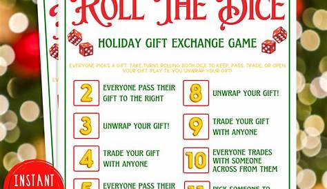 Christmas Gifts Exchange Games Gift