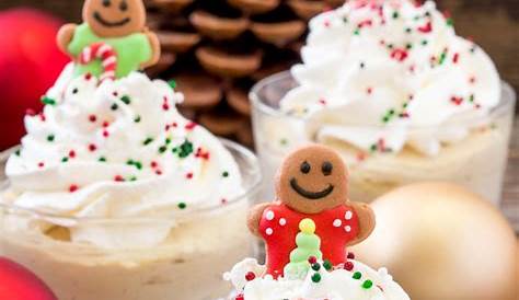 Christmas Ginger Desserts Perfect bread Men Cookies! Always Keep Their Shape Perfectly