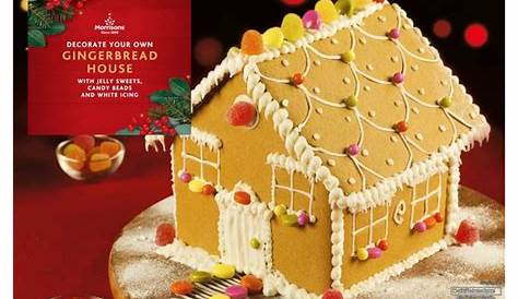 Christmas Gingerbread House Kit Morrisons Gingerhaus® Available At Http www surlatable