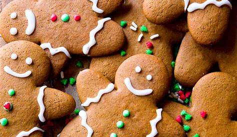 Christmas Gingerbread Man Cookies Men Cookies Decorated