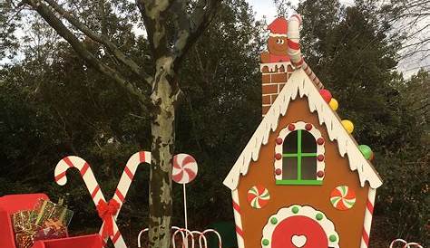 Christmas Gingerbread Outdoor Decorations