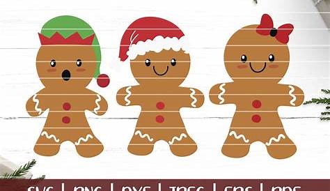 Christmas Gingerbread Svg SVG Man Cut Files