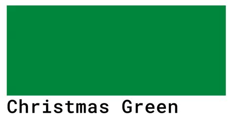 Christmas Green Rgb Code