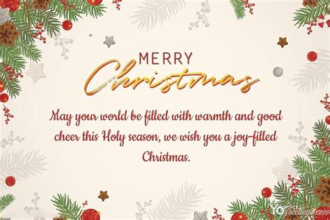 Christmas Greeting Card Messages 2021
