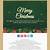 christmas greeting email template