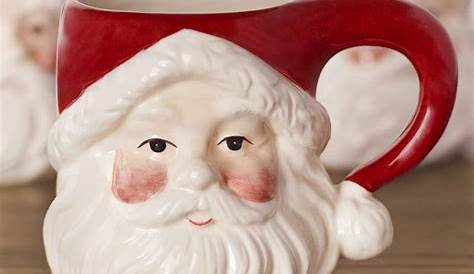 Christmas Hot Chocolate Mugs Santa Set Of 4 Balsam Hill