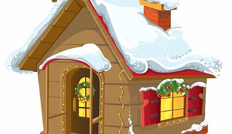 Christmas House Clipart Png Transparent PNG Clip Art Image