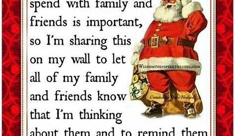 Christmas Is About Family And Friends Quotes